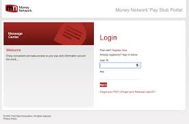 Money Network pay stubs