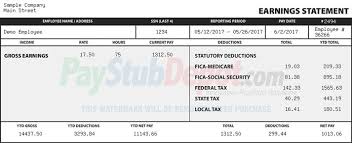 Create a Pay Stub in Cincinnati
