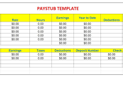 Grand Rapids pay stub template
