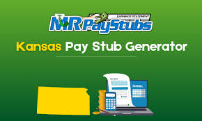 Kansas pay stub