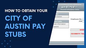 Pay Stub Austin Texas