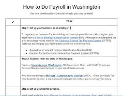 Pay Stub Guide for Washington