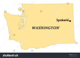 Pay Stub Template for Spokane Washington
