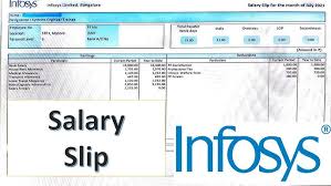 Infosys Pay Stub